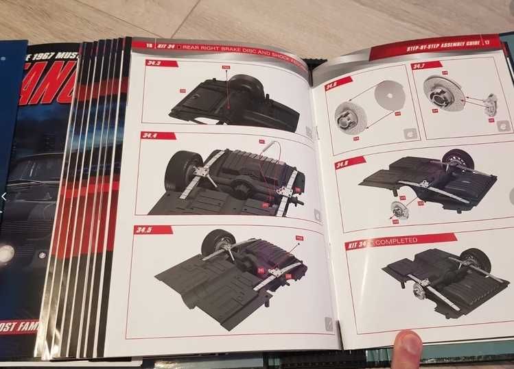 Vand reviste instructiuni macheta 1:8 Build the 1967 Eleanor Mustang