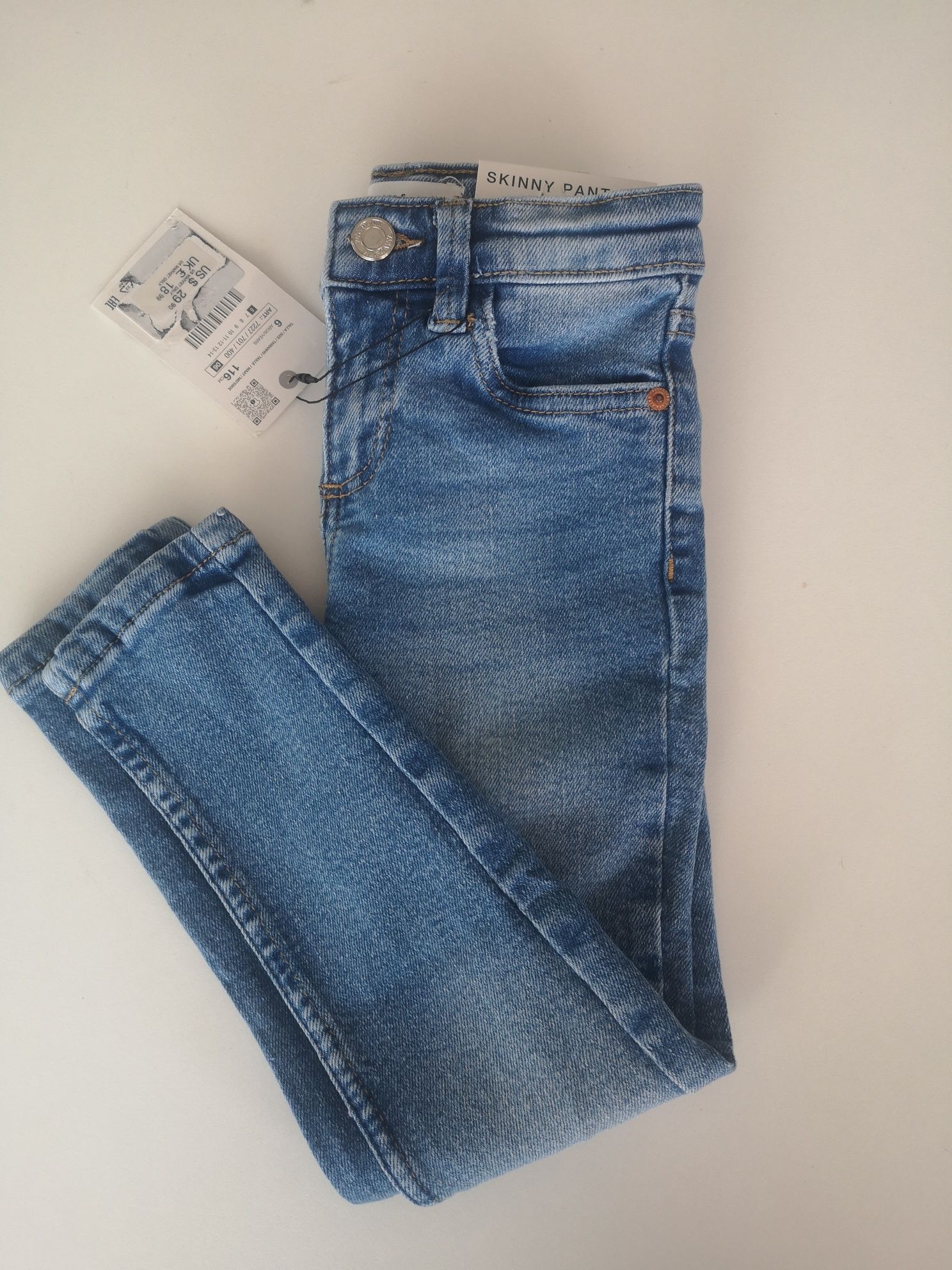Нови дънки Zara 116 см