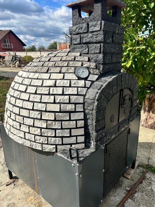 Cuptor de gradina pe lemne - Caramida, vatra, cos si ceas | Turcia