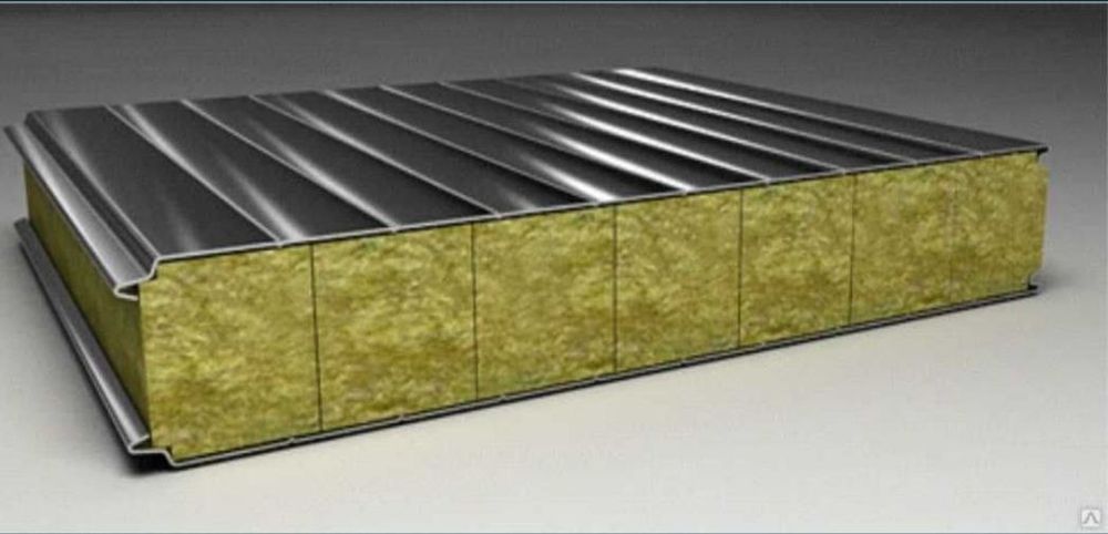 Sendvich panel Tom va devor  Сендвич панел Базальт и пенопласт