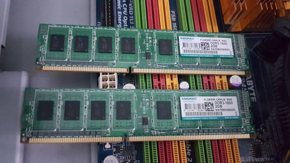 Rami Ddr3 4gb 2x2