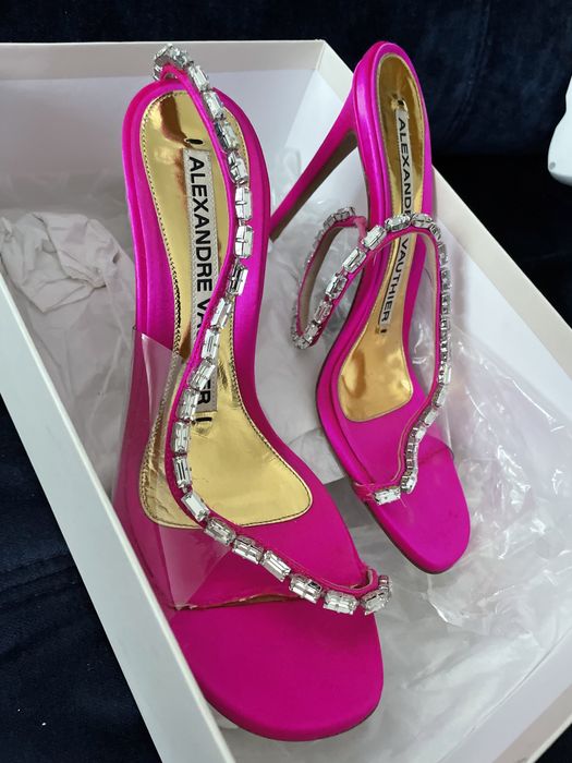 Alexandre Vauthier sandale cristale