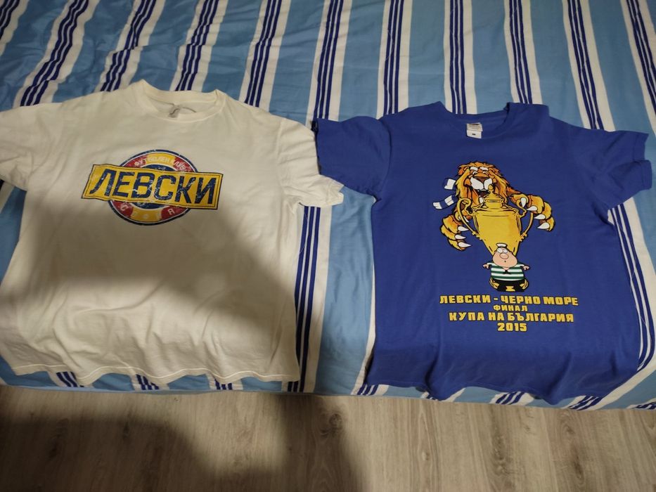 Продавам оригинална фен тениска на Левски