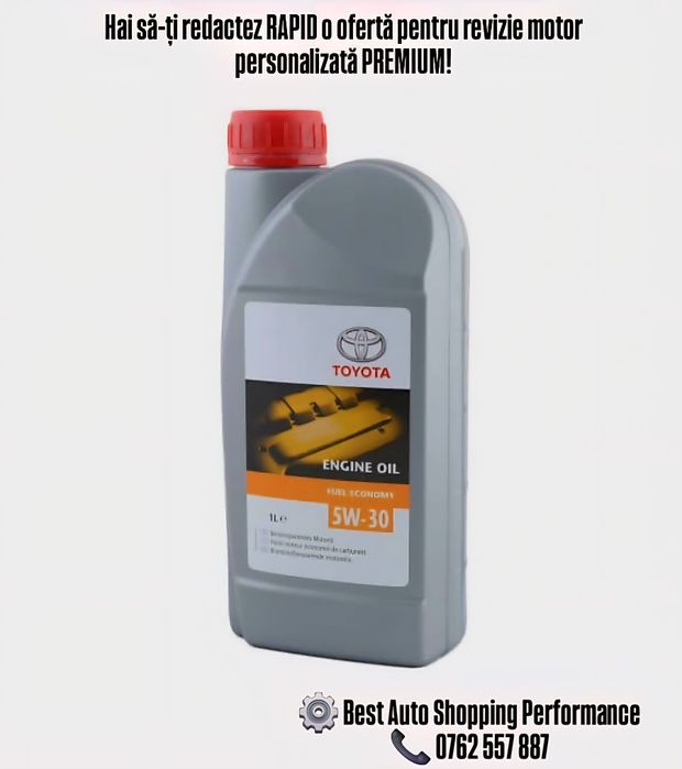 Ulei motor TOYOTA Original Engine Oil FUEL ECONOMY 5W30 – 5L și 1L