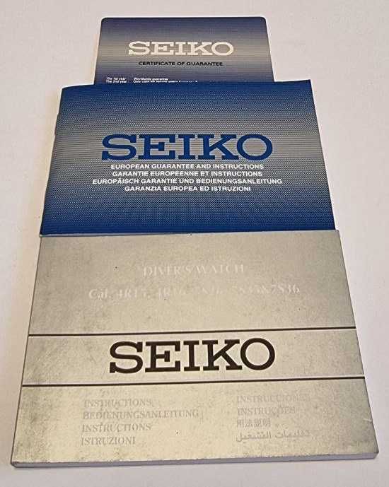 Manuale de instructiuni si garantii pentru Seiko, Citizen si Orient