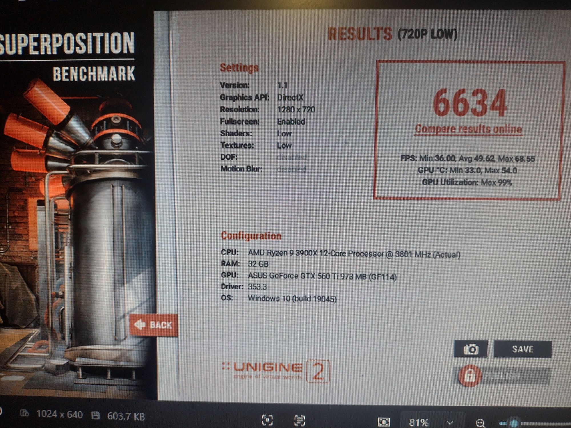 ASUS GTX 560 Ti 1Gb