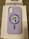 Калъф за iPhone 16, KARL LAGERFELD Karl&Choupette Heads Ring Case