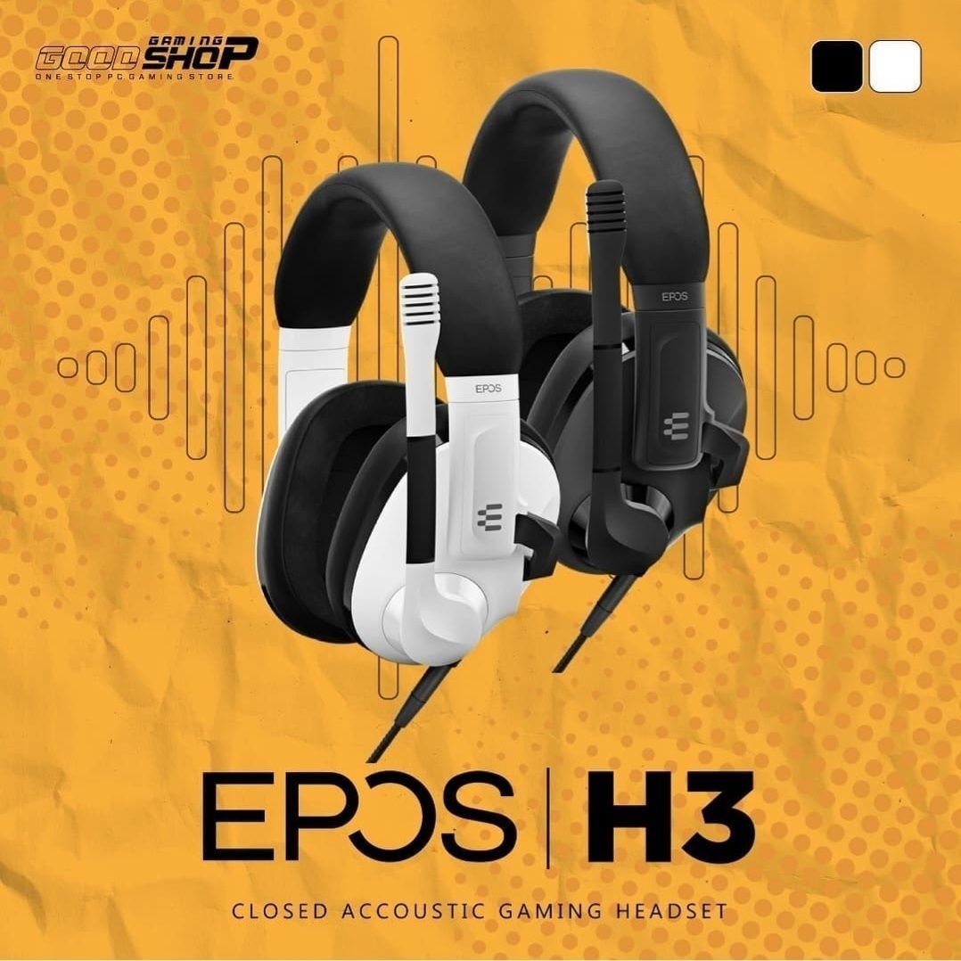 СКИДКА! Sennheiser EPOS H3 Ghost White Игровые Наушники/Гарнитура