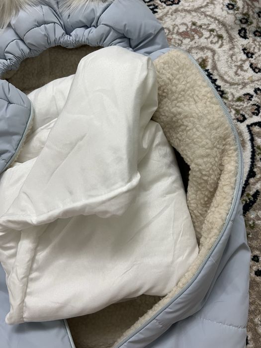 Зимний конверт с одеялом