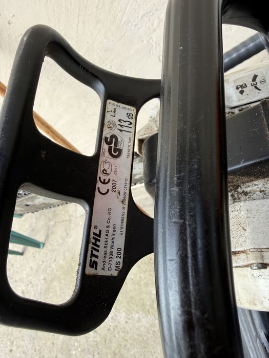 Vand drujba stihl MS 200