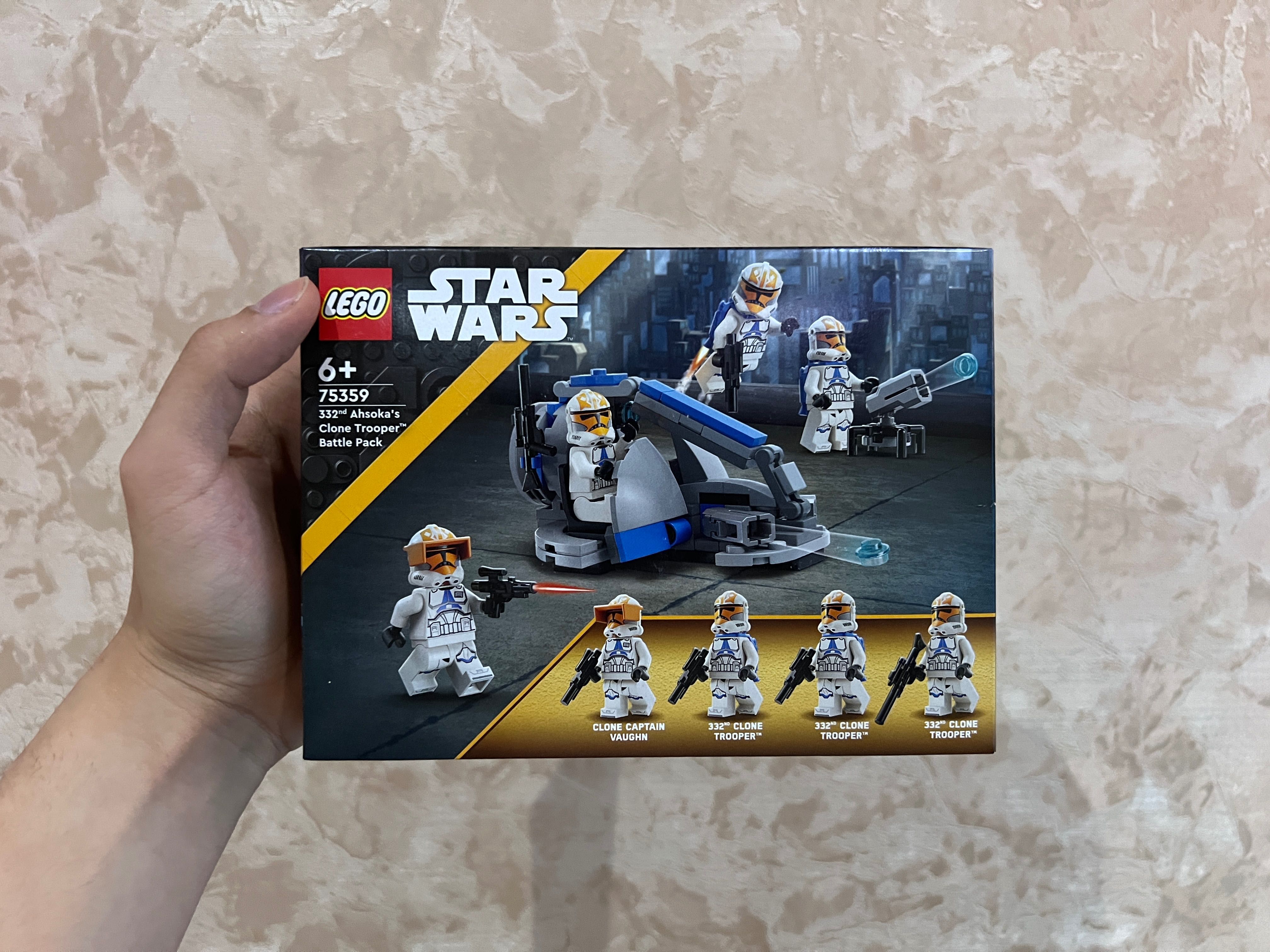 Lego Star Wars 75359 Ahsoka’s Clone Trooper 332 nd Battle Pack