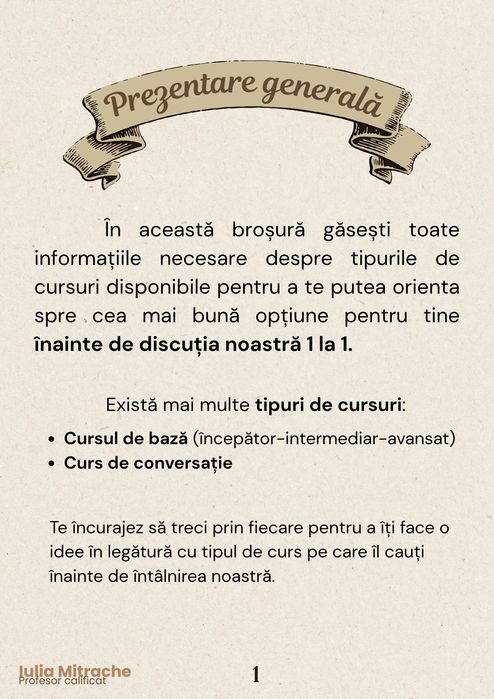 Meditații Engleză ONLINE - Primul curs gratuit - Profesor calificat