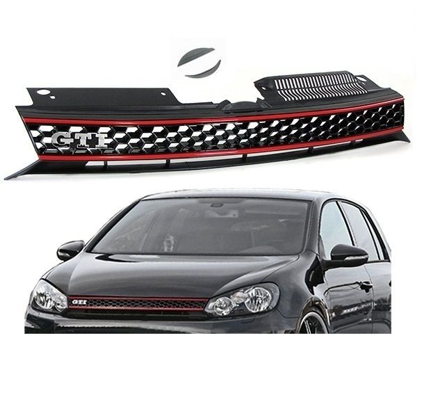 Grila tip Fagure VW Golf 6 GTI Style fara semn VW