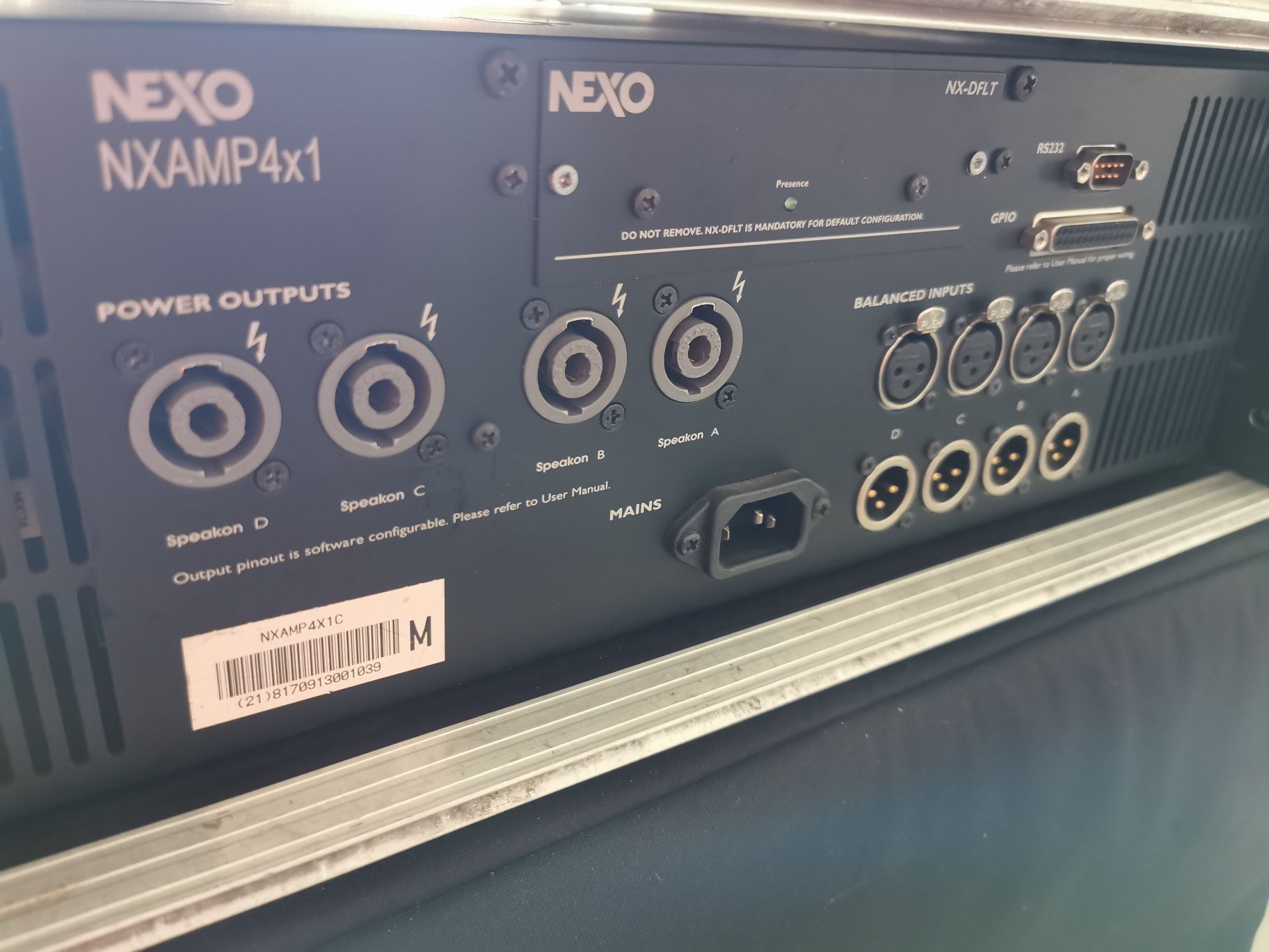 Nexo nxamp 4x1000w