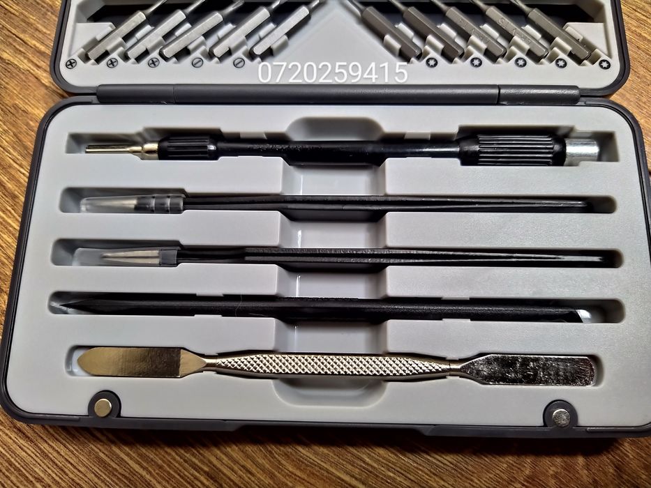 Surubelnita de Precizie Magnetice, HBM, cu biti, 26 piese