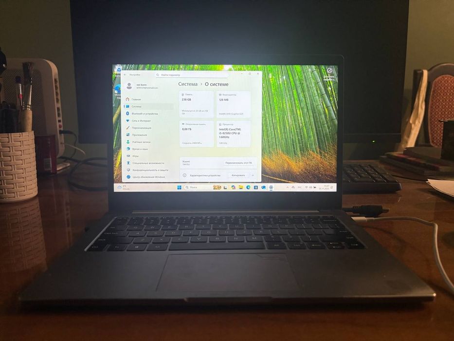 Ноутбук Xiaomi тонкий