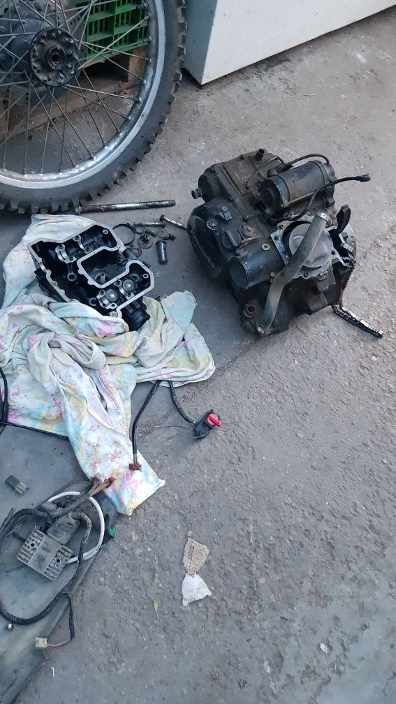 Kawasaki klr кавазаки клр Honda xr останал комутатор