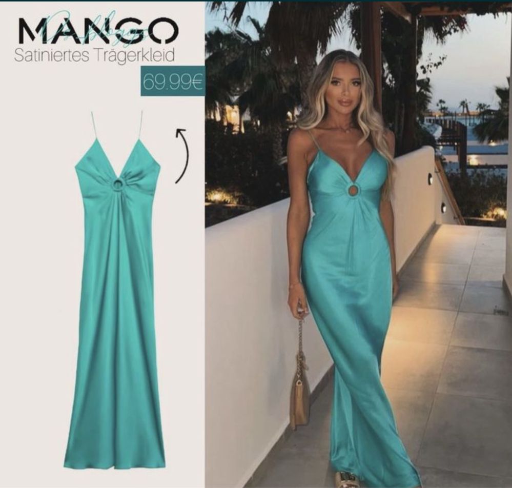 Mango рокля уникална