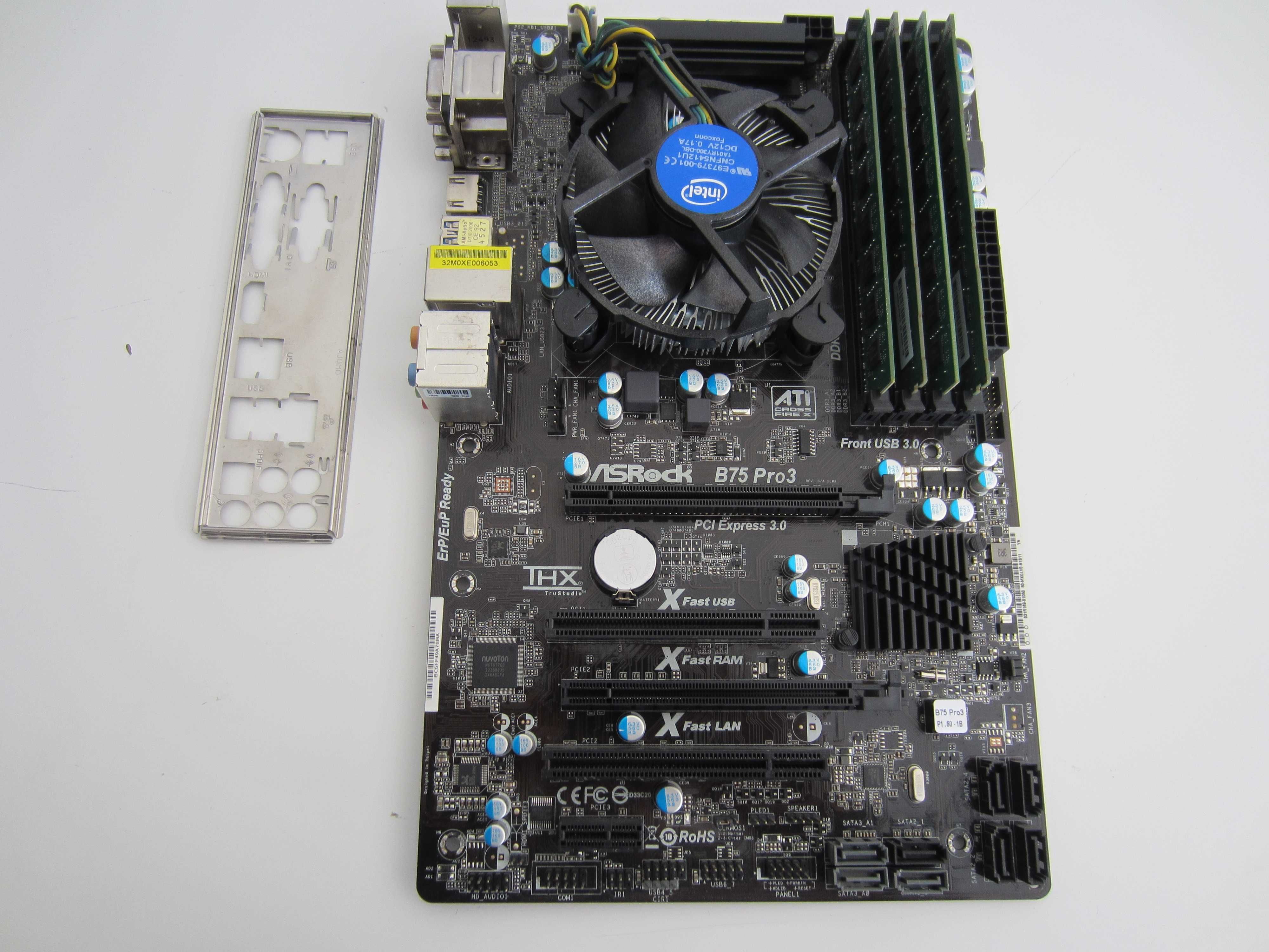 Комплект   i5-3470  + 16GB DDR3  + MB  ASROCK B75