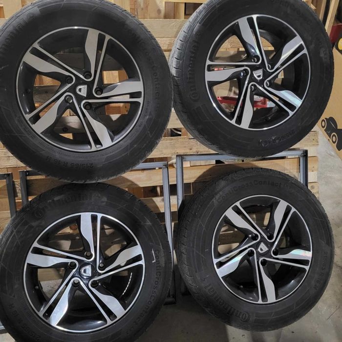 Алуминиеви джанти с гуми 215/65 R16 за Dacia Duster