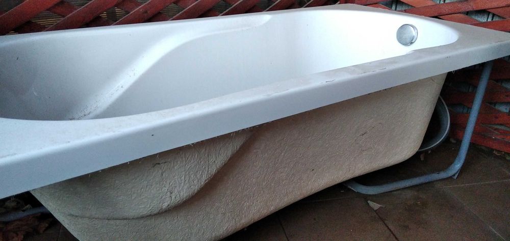 Cada baie West, acril, 150x70