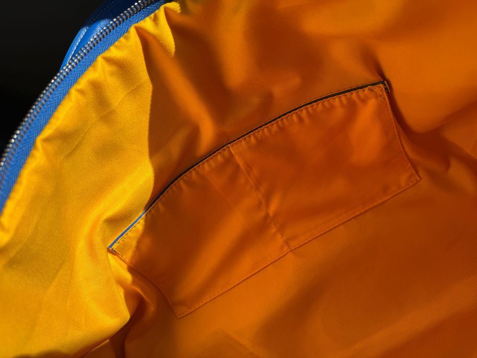 GOYARD Bowling Bag 55 Bleu Goyardine