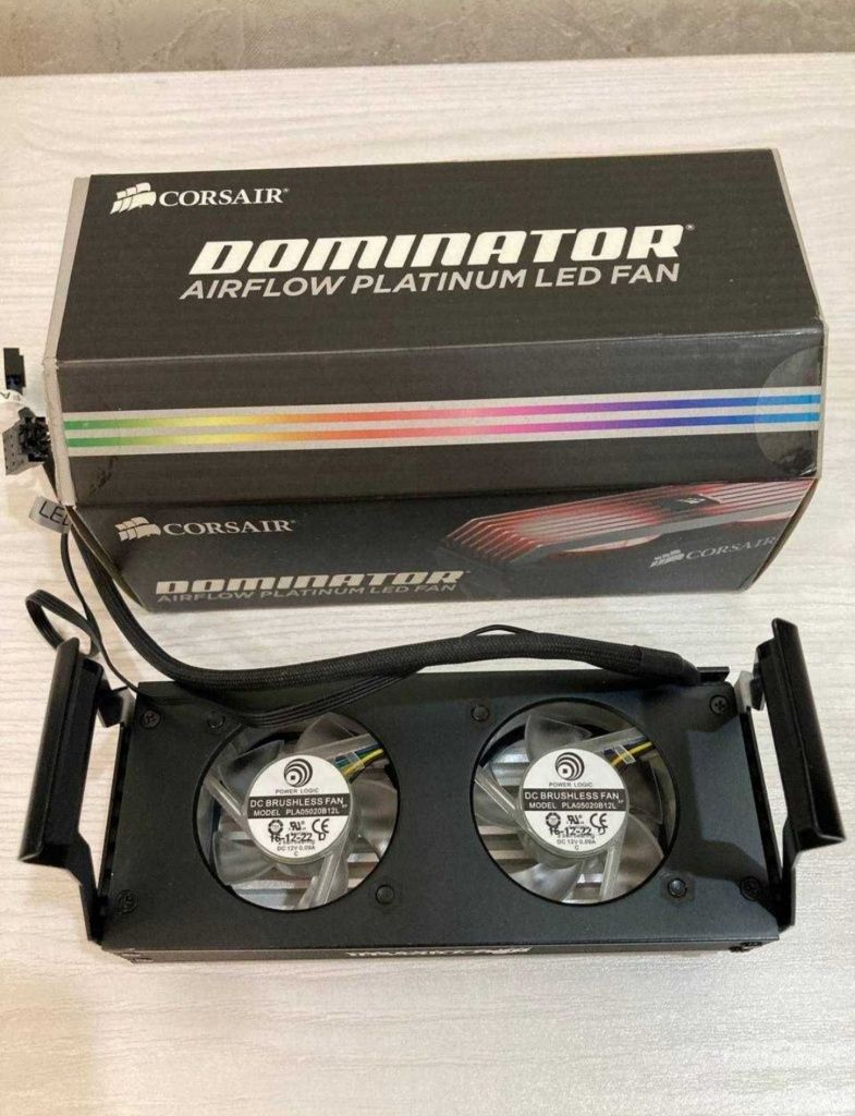 Фирменная система охлаждения Corsair Dominator Airflow Platinum RGB