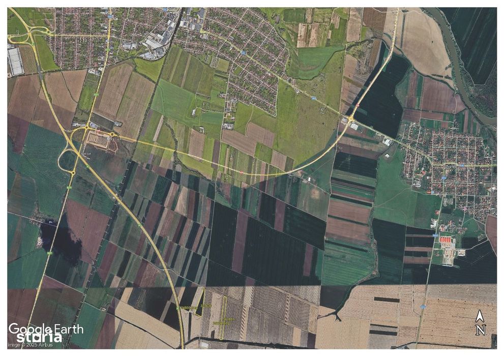 Teren arabil 5 Ha in Arad, zona Sannicolau Mic, pret 11.800 Euro/Ha