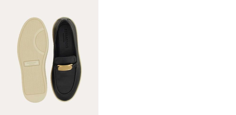 Ferragamo Shoes for Women New VARA buckle slip on 26CM/reducere 50%!