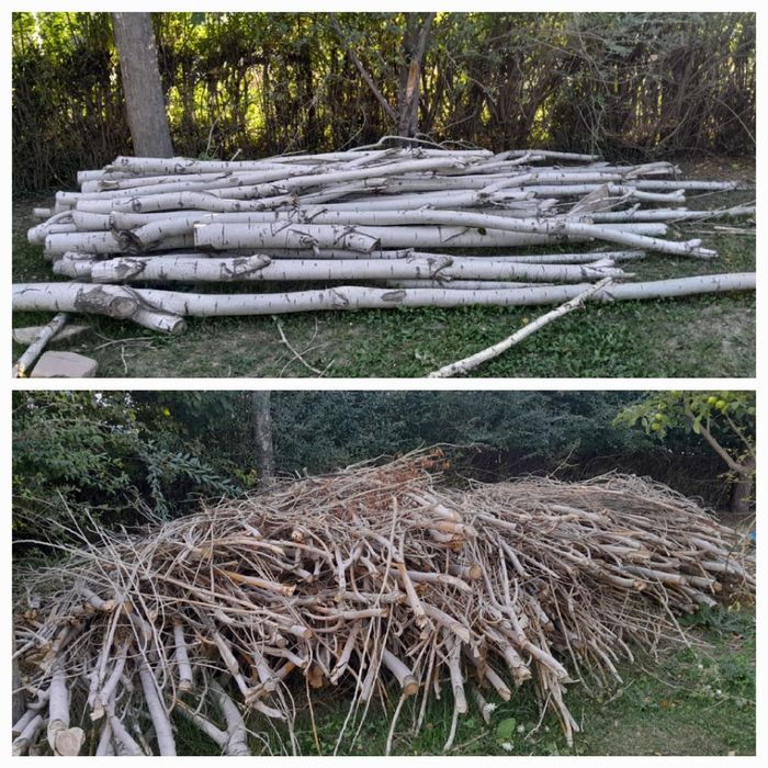 Ағаш отын сатылады.