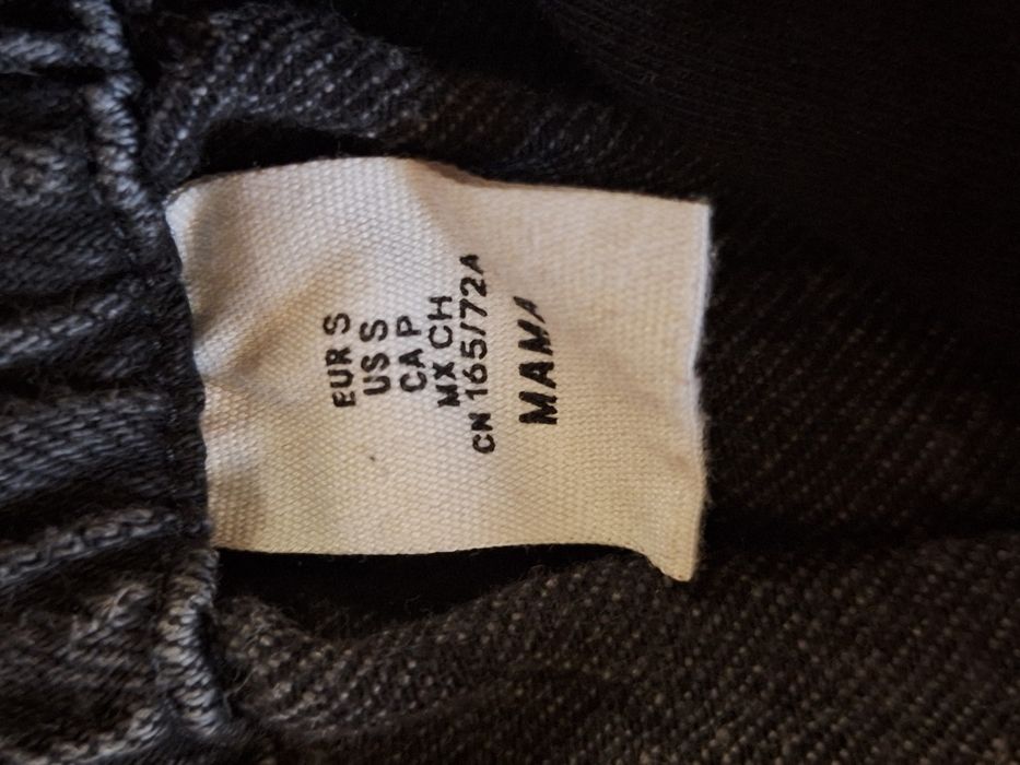 Дрехи за бременни -  рокля сукман дънки H&M