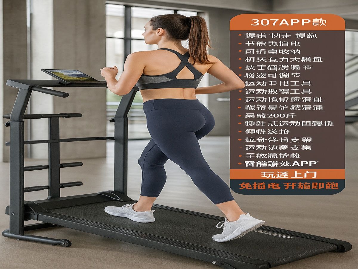 Беговая дорожка 307APP — складная, без подключения к электросети