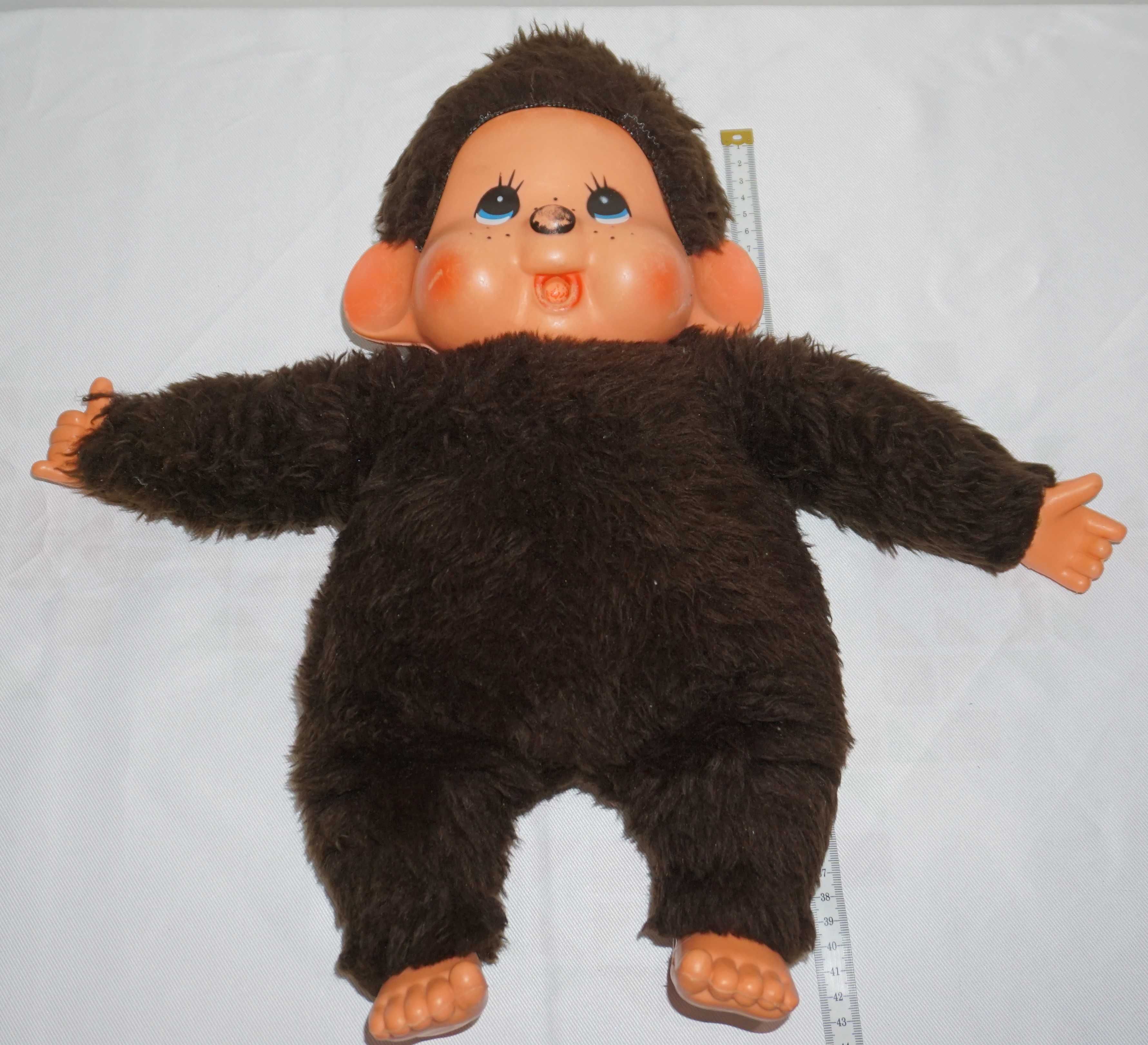 Колекционерска плюшена играчка Monchhichi Effe Made in Italy 42см