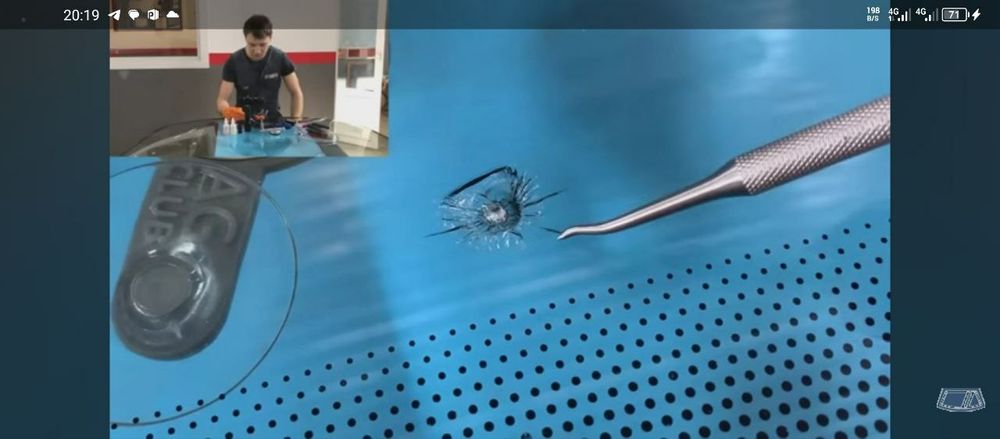 Ремонт лобового стекла любого уровня сложности.