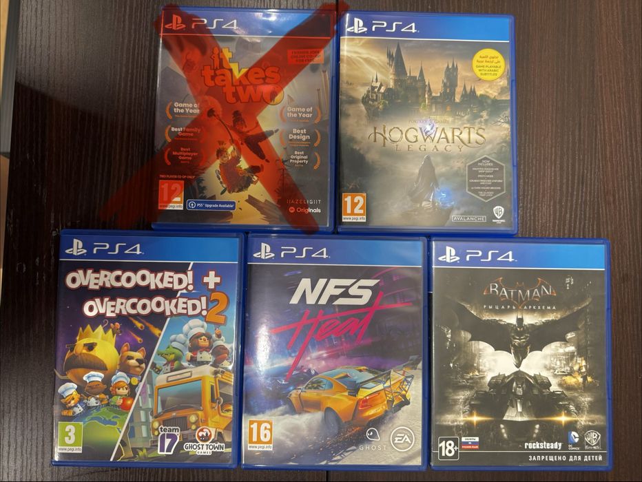 Продам Игры на PS4