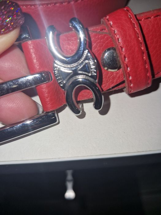 Celine естествена кожа колан.Нов