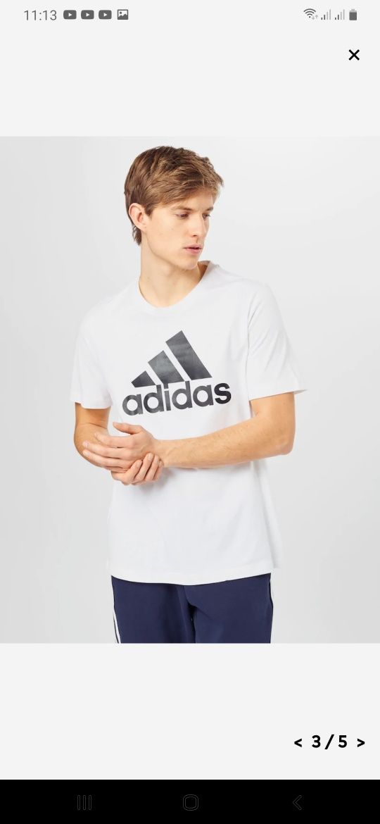 Tricou barbati Adidas original marimea XL