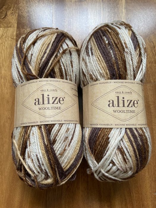 Продам пряжу Alize wool time, цена за моток