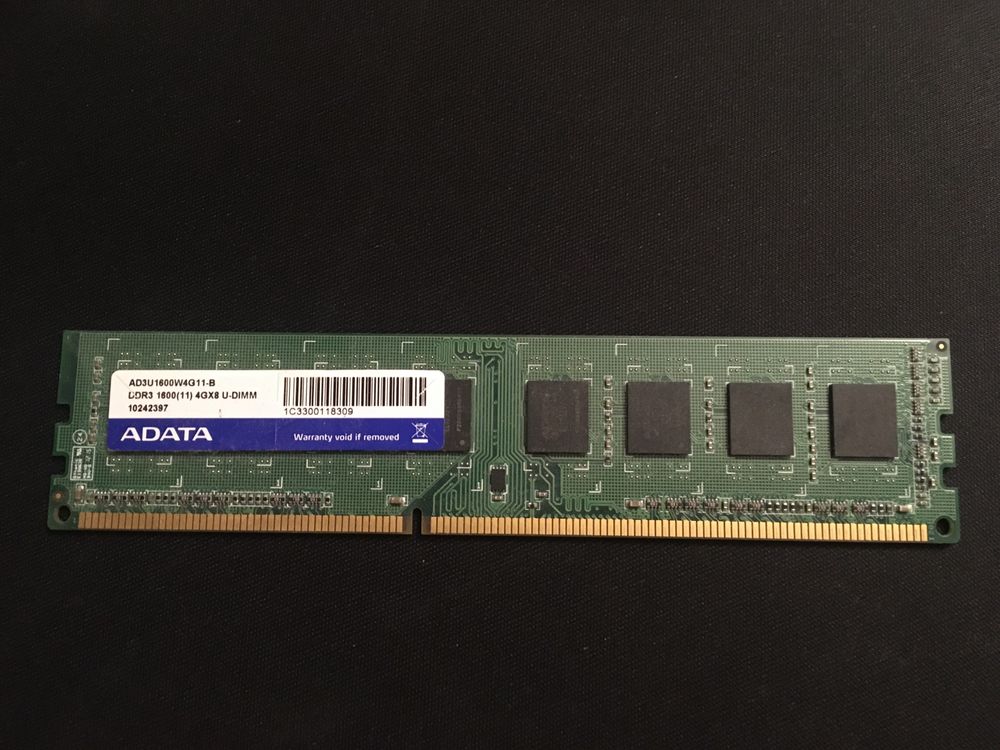 Ram 4GB DDR 3 1600mhz