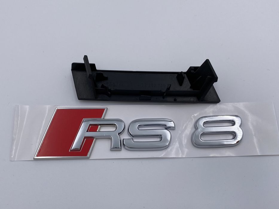 Set Embleme Audi RS8 crom