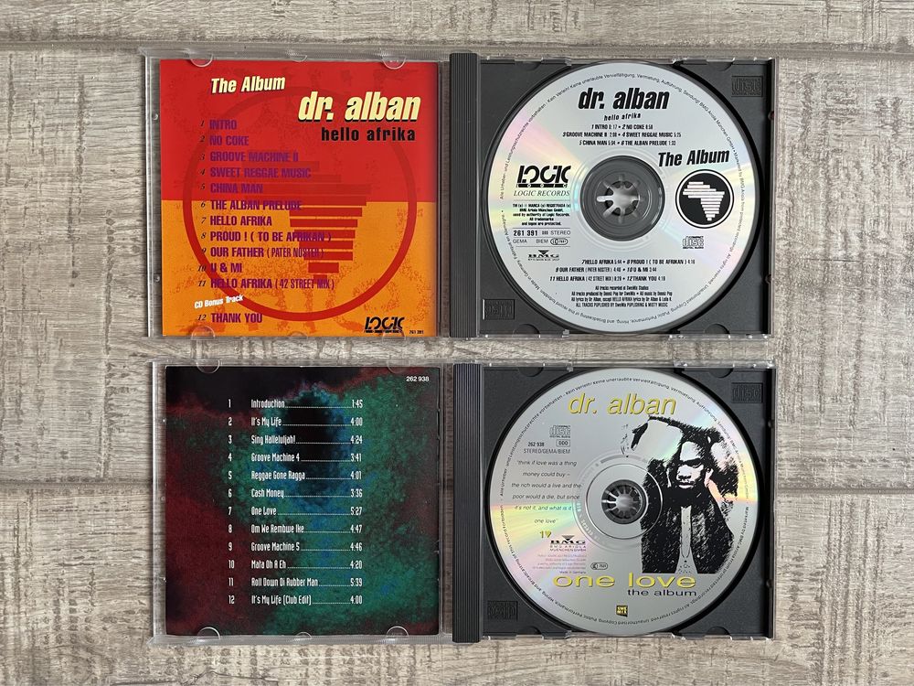 Cd-uri originale Dr. Alban