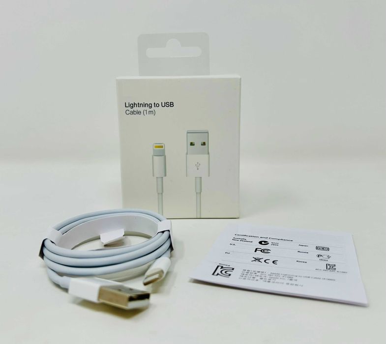 Кабел Зарядно за APPLE iPhone USB-A to Lightning 1m 5 до 14ProMax