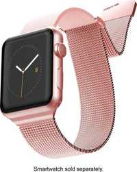 Curea ceas metal iWatch Apple 42mm watch band strap Rosegold