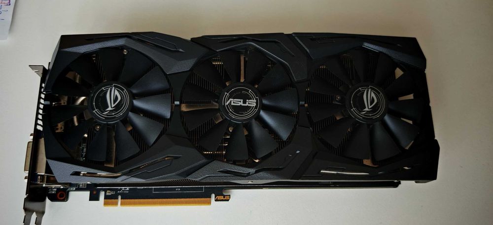 Продавам Перфектна Видео Карта Asus ROG Strix RX 580 8Gb 256bit