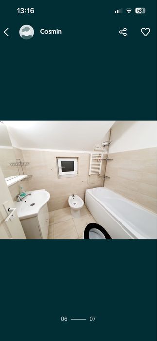 Proprietar,inchiriez apartament 2 camere,centrala,renovat!