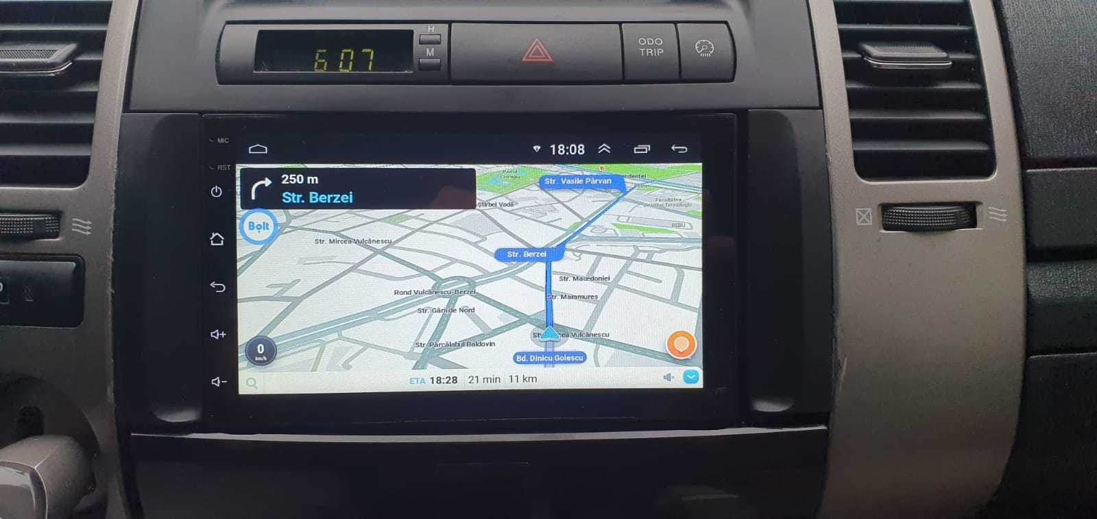 Navigatie Prius 2 si 3 ,GPS,WiFi,USB; Bluetooth,GPS,Radio,Waze,Youtube