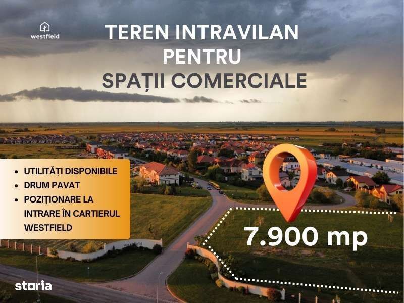 Teren pentru investiție – 7.900 mp, utilități complete, acces din DJ