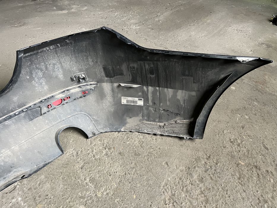 Bara spate originala BMW seria 5 F10 Luxury Facelift 535 cu 2 difuzore