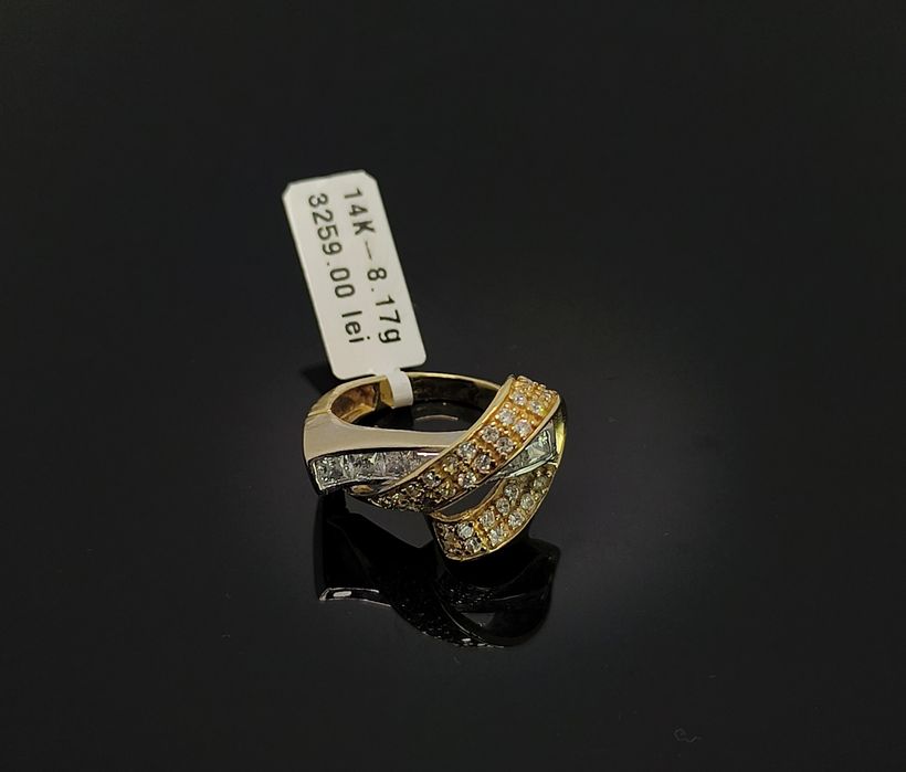 Bijuteria Royal inel din aur 8.17 gr