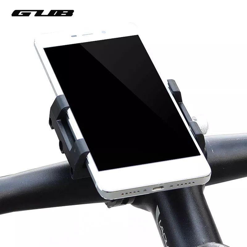 Suport telefon GUB PLUS 3 rotativ bicicleta/moto/trotin plastic negru